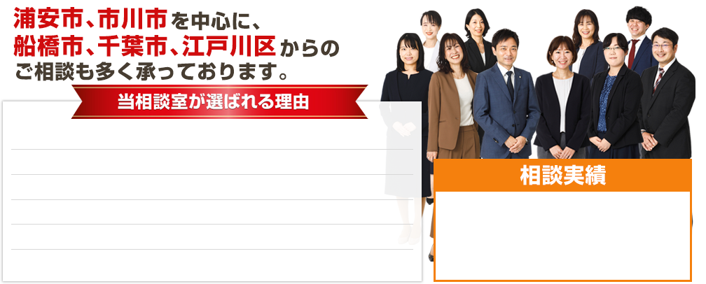 浦安・市川で 相続・遺言・贈与のご相談なら私たちにお任せください。